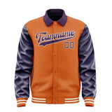Custom Orange Purple Jacket