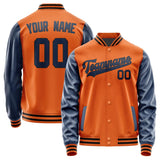 Custom Orange Blue Jacket