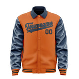Custom Orange Blue Jacket