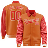 Custom Orange Orange Red Jacket