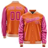 Custom Orange Pink Jacket