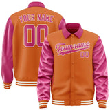 Custom Orange Pink Jacket