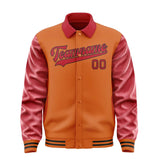 Custom Orange Red Jacket
