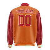 Custom Orange Red Jacket