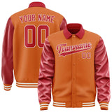Custom Orange Red Jacket
