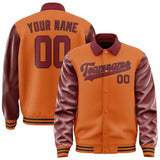 Custom Orange Crimson Red Jacket