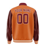 Custom Orange Crimson Red Jacket