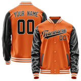 Custom Orange Black Jacket