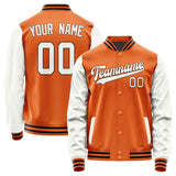 Custom Orange White Jacket
