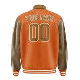 Custom Orange Khaki Jacket
