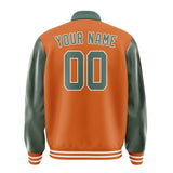 Custom Orange Blue Green Jacket
