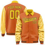 Custom Orange Gold Jacket