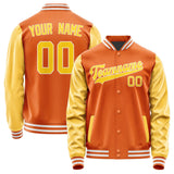 Custom Orange Gold Jacket