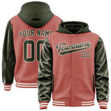 Custom Copper Rose Olive Jacket