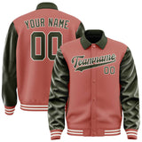 Custom Copper Rose Olive Jacket