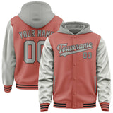 Custom Copper Rose Gray Jacket