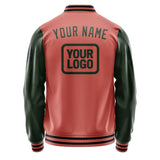 Custom Copper Rose Dark Green Jacket JA292906291717060617