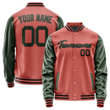 Custom Copper Rose Dark Green Jacket JA2929062917B21706