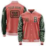 Custom Copper Rose Dark Green Jacket JA292906291818060618