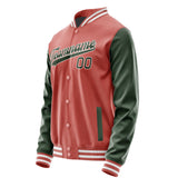 Custom Copper Rose Dark Green Jacket JA2929062918B31806