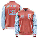 Custom Copper Rose Light Blue Jacket