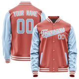 Custom Copper Rose Light Blue Jacket