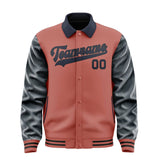Custom Copper Rose Navy Jacket