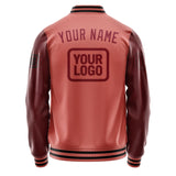 Custom Copper Rose Crimson Red Jacket JA292915291717151517