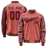 Custom Copper Rose Crimson Red Jacket