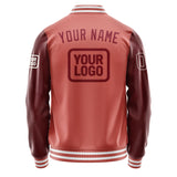 Custom Copper Rose Crimson Red Jacket JA292915291818151518