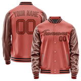 Custom Copper Rose Coral Red Jacket