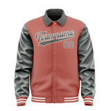 Custom Copper Rose Dark Grey Jacket