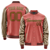 Custom Copper Rose Khaki Jacket JA2929222917B21722