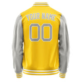 Custom Gold Gray Jacket JA3030043017B21704