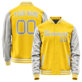 Custom Gold Gray Jacket