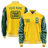 Custom Gold Green Jacket