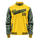 Custom Gold Dark Green Jacket JA3030063017B31706