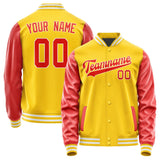 Custom Gold Orange Red Jacket