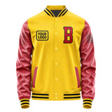 Custom Gold Red Jacket JA303014301717141417