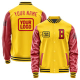 Custom Gold Red Jacket