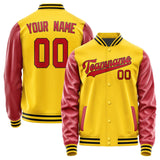 Custom Gold Red Jacket