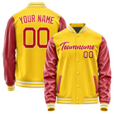 Custom Gold Red Jacket