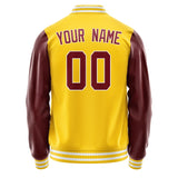 Custom Gold Crimson Red Jacket JA3030153018B31815