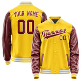 Custom Gold Crimson Red Jacket