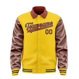 Custom Gold Coral Red Jacket