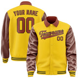 Custom Gold Coral Red Jacket