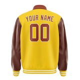 Custom Gold Coral Red Jacket