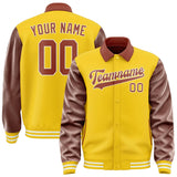 Custom Gold Coral Red Jacket