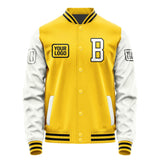 Custom Gold White Jacket JA303018301717181817