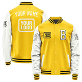 Custom Gold White Jacket